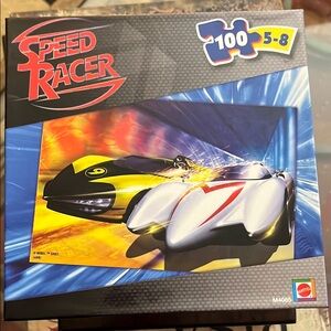 💟🧩 100 piece Factory Sealed “Speed Racer” by Mattel.